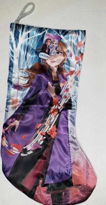 KURT S ADLER INC CHRISTMAS Disney Frozen 2 Anna Christmas Stocking with Loop Christmas Holiday NWT, Medium, Multi